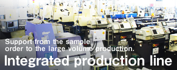 Integrated production line