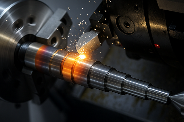 段付きシャフト設計・加工時の注意点