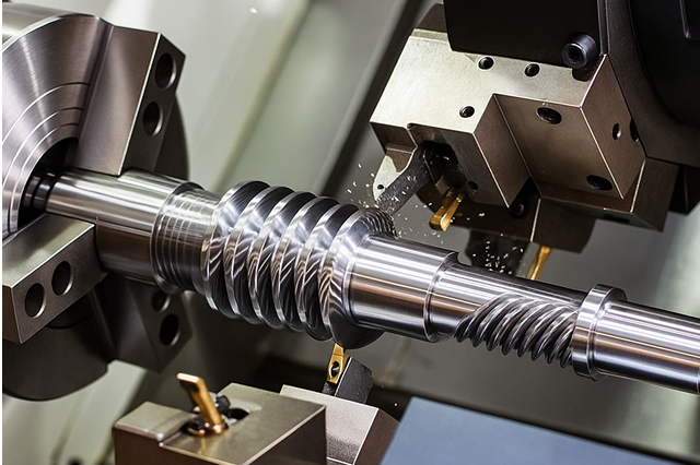 リードスクリューの加工と設計時の注意点