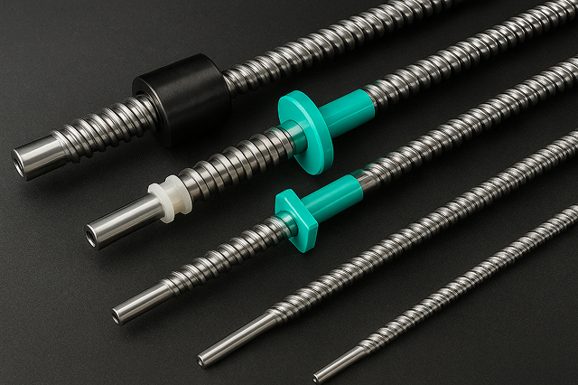 一般的な送りねじにおけるねじ山の種類