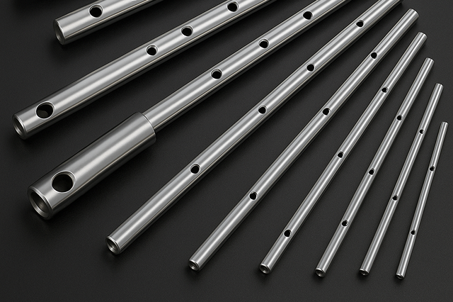 穴あきシャフトの種類と特徴