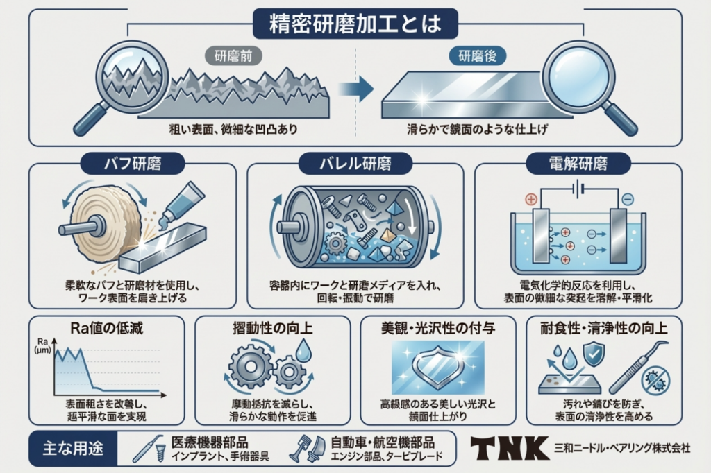 精密研磨加工とは