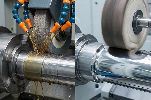 精密加工における研磨と研削の違いとは？設計判断に役立つ使い分けのポイント