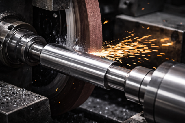 シャフトにおける研磨の役割とは？高精度仕上げを実現する技術と加工実例を紹介