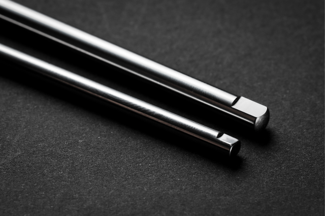 段付きシャフト(嵌合部・軸受部品)