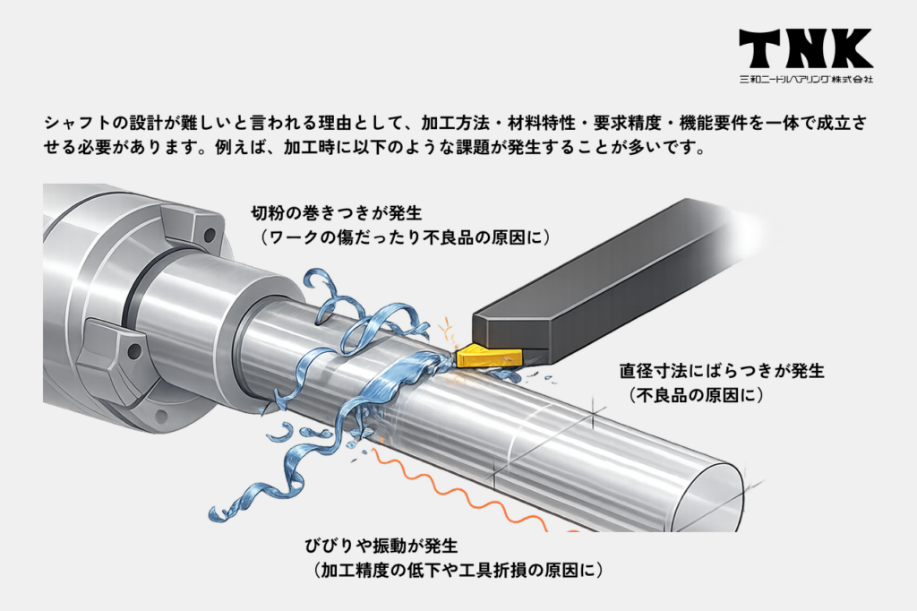 シャフトの設計が難しいと言われる理由