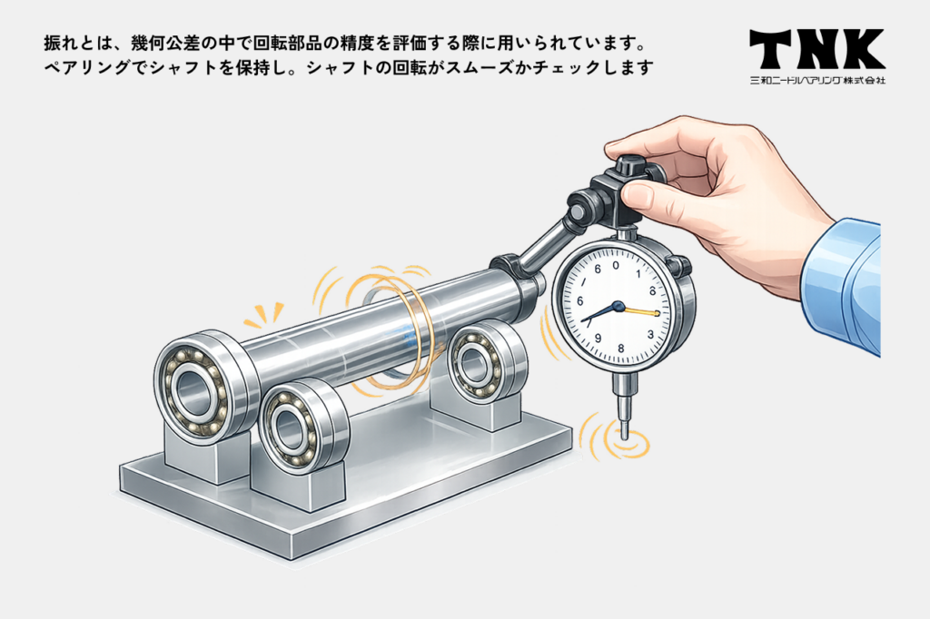 シャフトの振れとは?